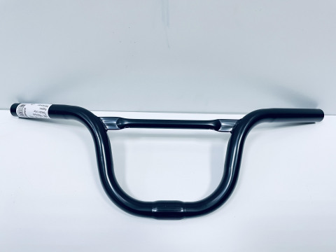 Руль 14"-16" сталь W=485 мм. Чёрный, код 98006