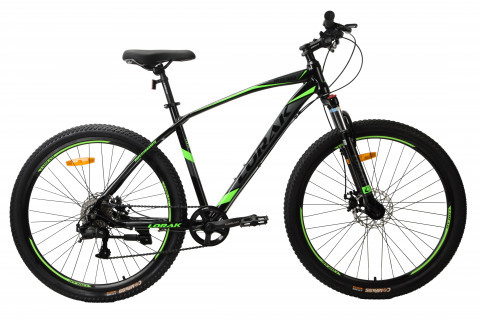 LORAK Safe 27,5 Cassete Чёрный/Зелёный 19р (на рост 171-182)