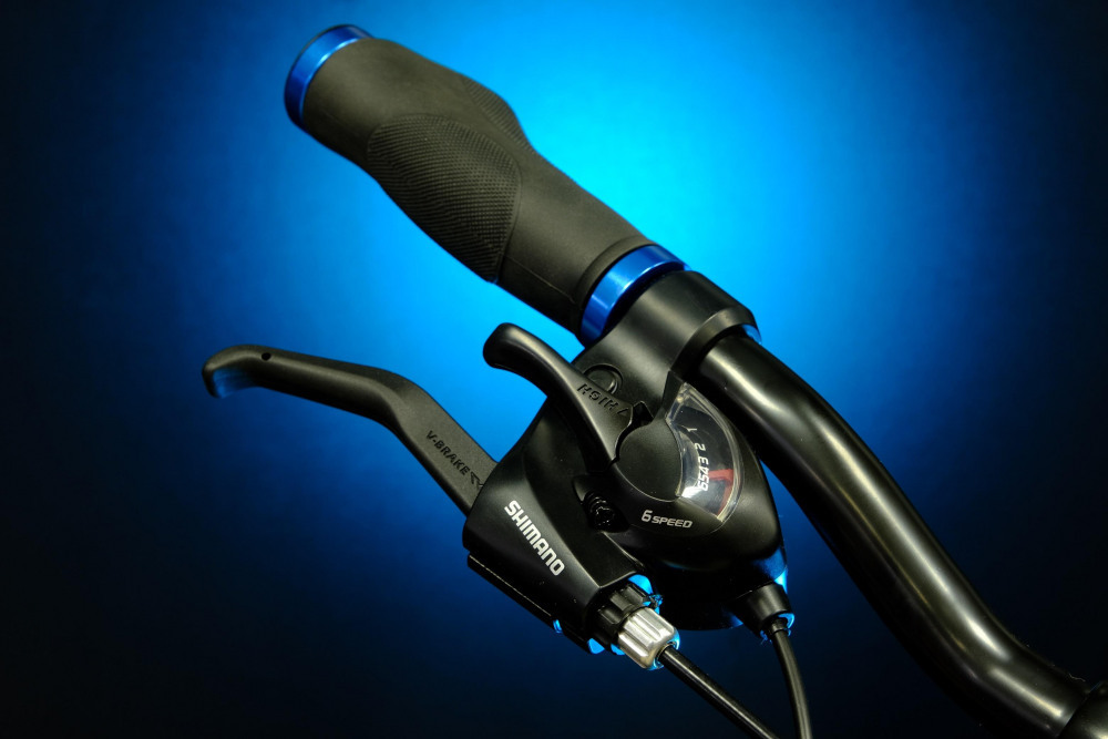 Lorak Dynamic 24 18sp Матовый Чёрный/Синий