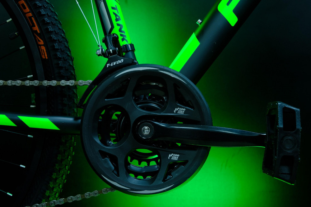 FOLTAS 26 Steel 21sp Чёрный/Зелёный