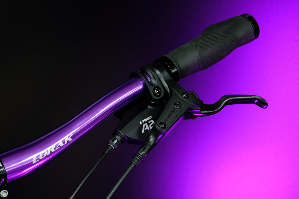 Lorak Glory 2000 Матовый Чёрный/Фиолетовый рама 19 (на рост 171-182)