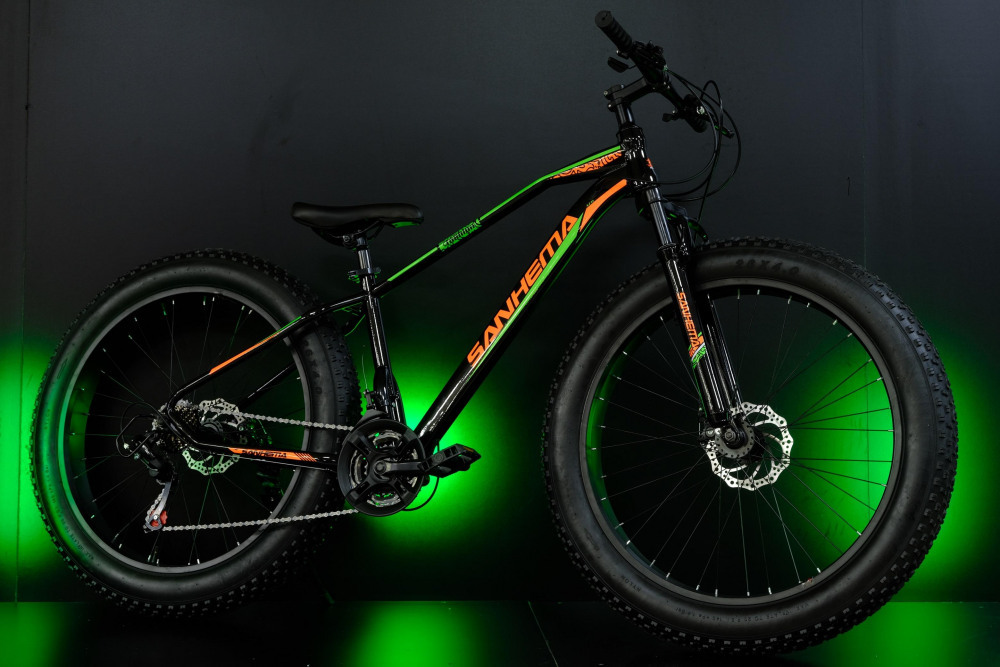 SANHEMA FAT 26 Чёрный/Оранжевый