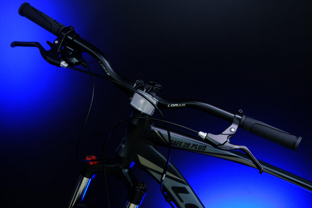 LORAK Safe PLUS 29 Матовый Чёрный/Серый