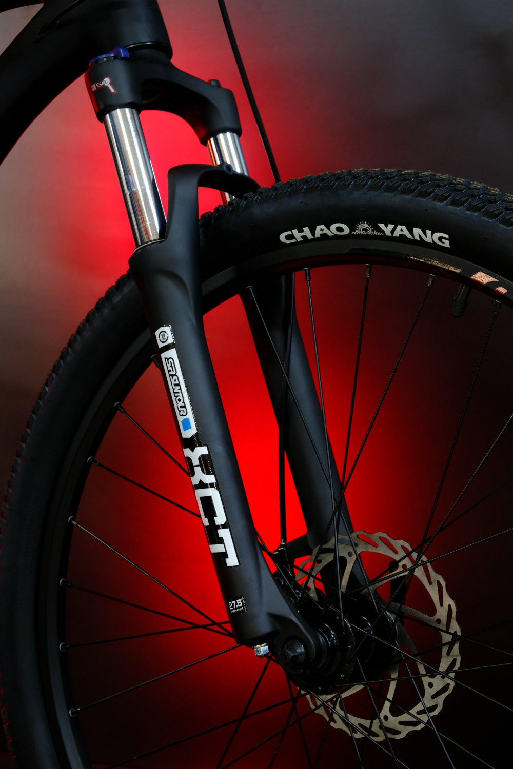 LORAK 2.0 8 sp Матовый Чёрный/Красный 21р (на рост 183-190)