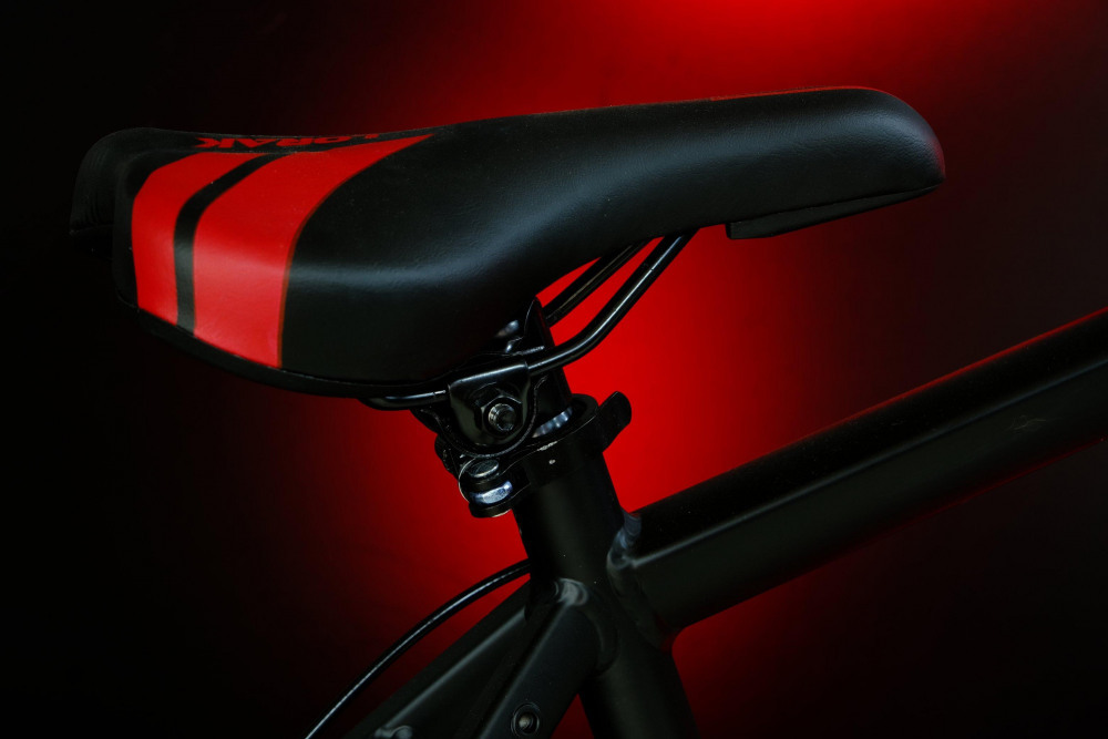 LORAK Fast 26 Матовый Чёрный/Красный